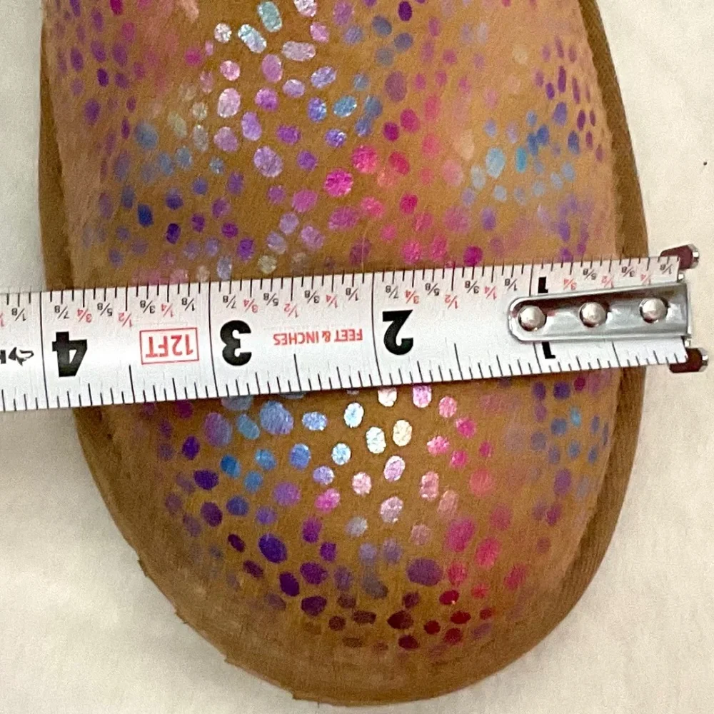 UGG Classic Spots Metallic Shimmery fur lined Snow Winter Boot Women’s Sz 6 - Picture 12 of 16